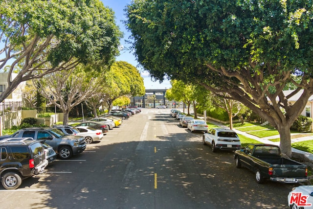 view of road