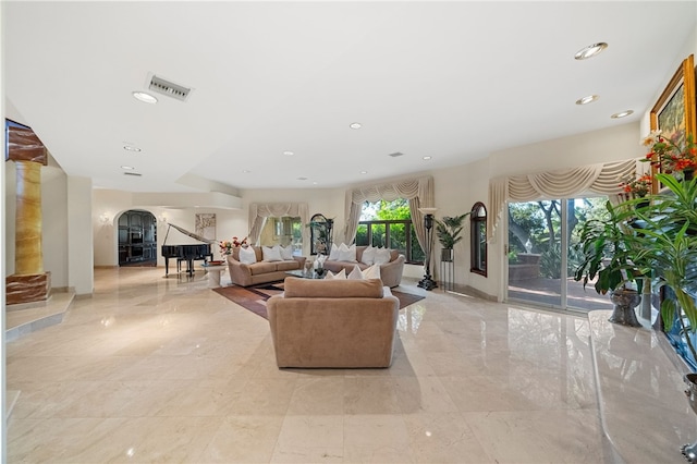 view of living room