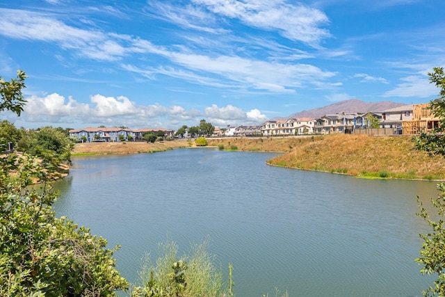 property view of water