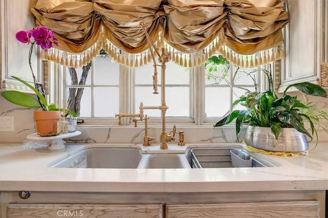 kitchen with a wealth of natural light