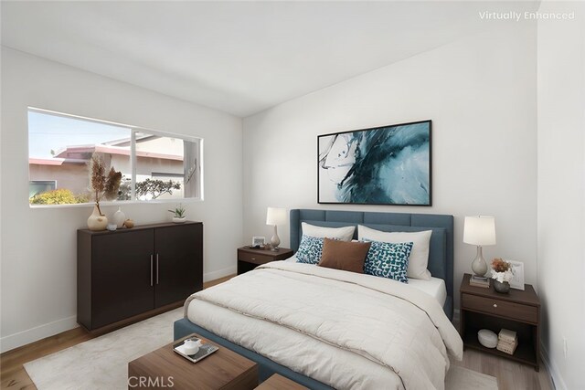 18508 Mansel Ave, Redondo Beach, CA 90278 - bedroom with wood finished floors and baseboards