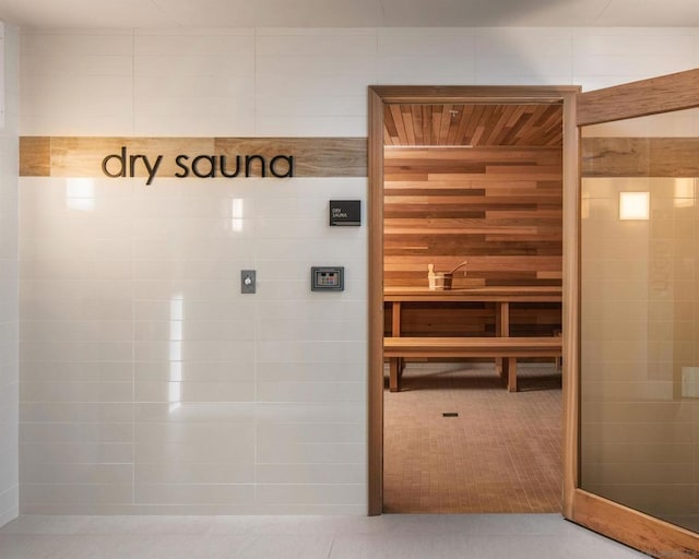 bathroom featuring tile patterned floors