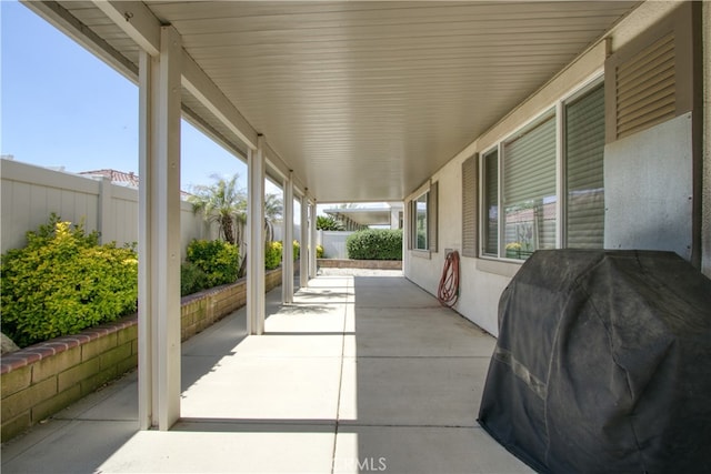 view of patio