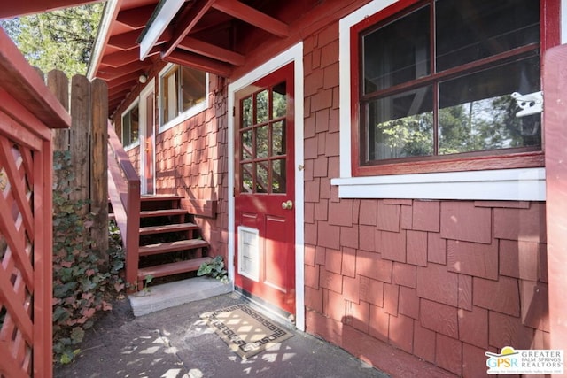 view of property entrance