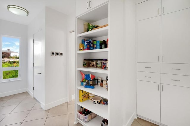 view of pantry