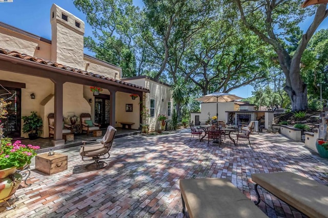 view of patio