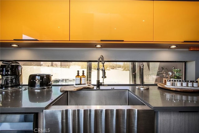 kitchen featuring sink