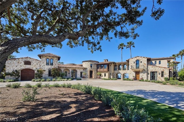 view of mediterranean / spanish home