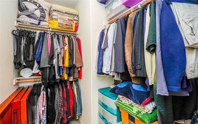 view of spacious closet