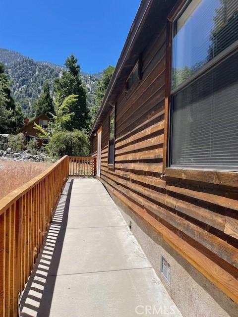 41501 Island Dr, Forest Falls, CA 92339 - view of home's exterior featuring a mountain view