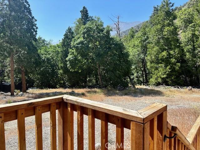 41501 Island Dr, Forest Falls, CA 92339 - view of wooden deck