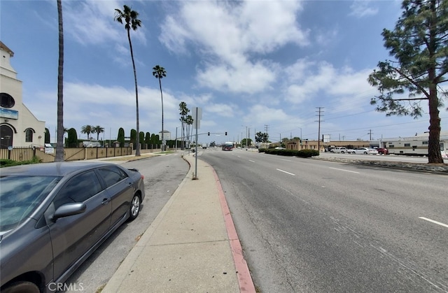 view of street