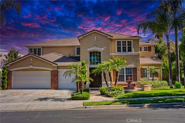 view of mediterranean / spanish home