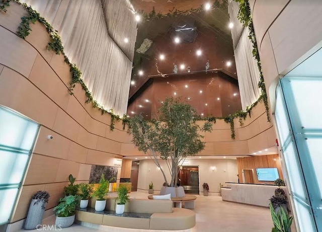 view of community lobby