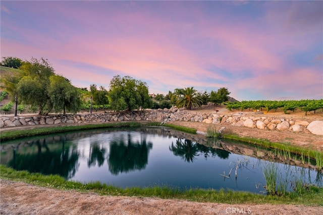 property view of water