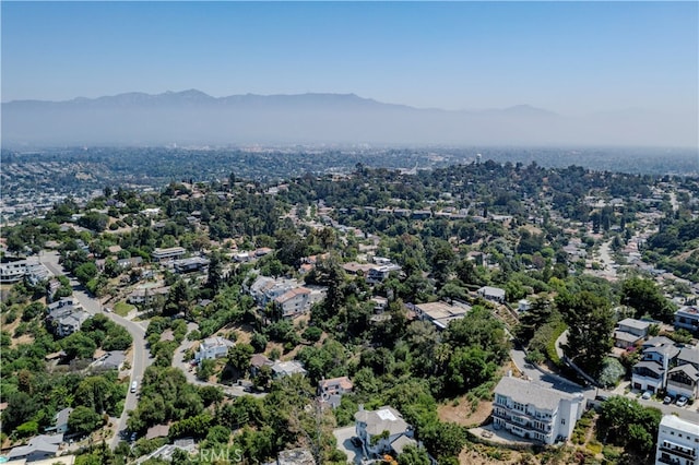 1865 Hanscom Dr, South Pasadena, CA 91030 - aerial view of a mountainous background