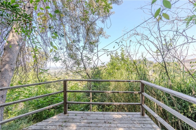 1865 Hanscom Dr, South Pasadena, CA 91030 - view of wooden deck