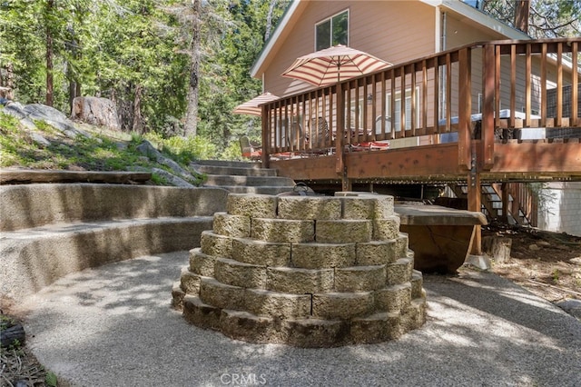 exterior space featuring carpet