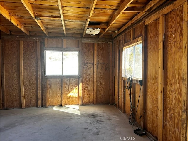 miscellaneous room featuring plenty of natural light