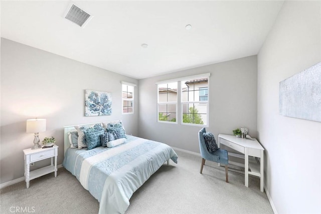 bedroom featuring carpet flooring