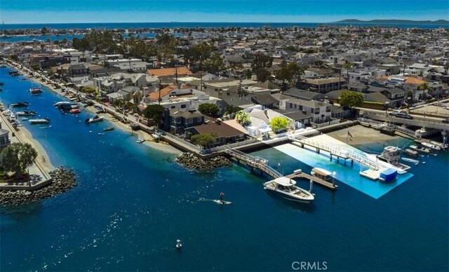 1407 N Bay Front E, Newport Beach, CA 92662 - aerial perspective of suburban area with a large body of water