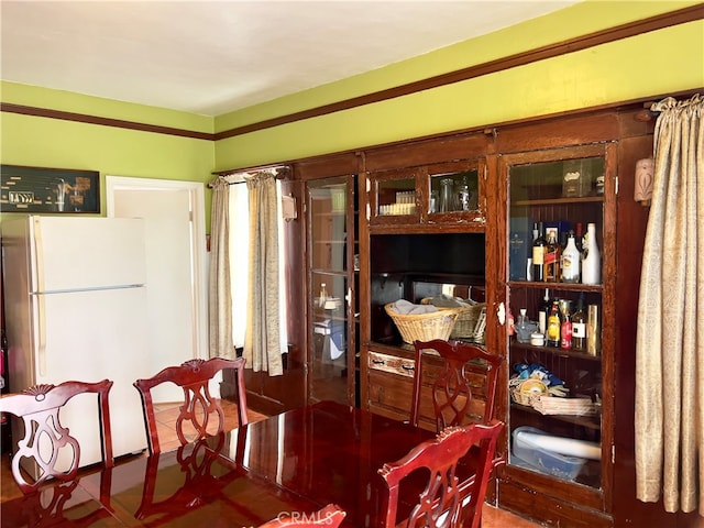 dining room featuring tile patterned floors