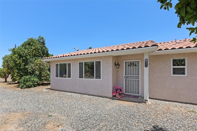 view of mediterranean / spanish house