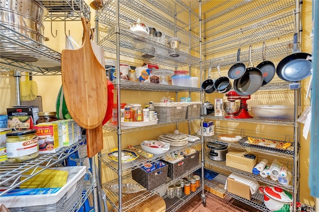 view of pantry