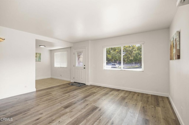 interior space featuring light hardwood / wood-style floors