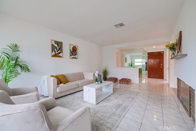 view of living room