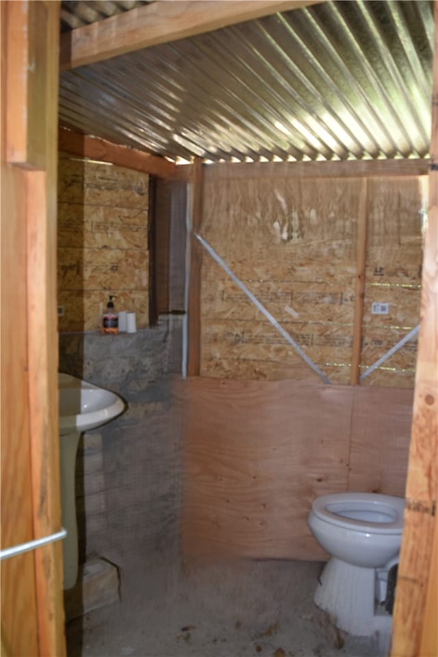 bathroom with toilet