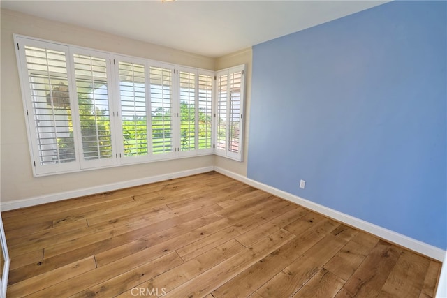 8 Quail Ridge Rd S, Rolling Hills, CA 90274 - empty room featuring baseboards and hardwood / wood-style floors