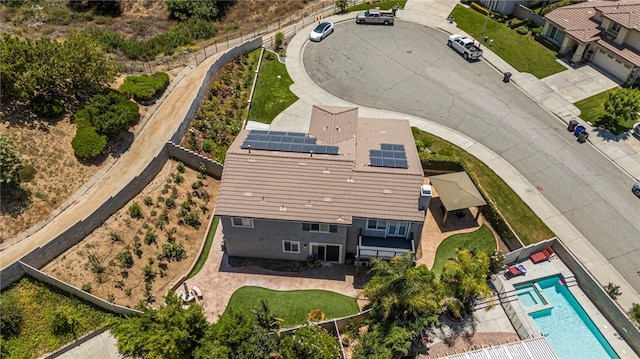 view of drone / aerial view