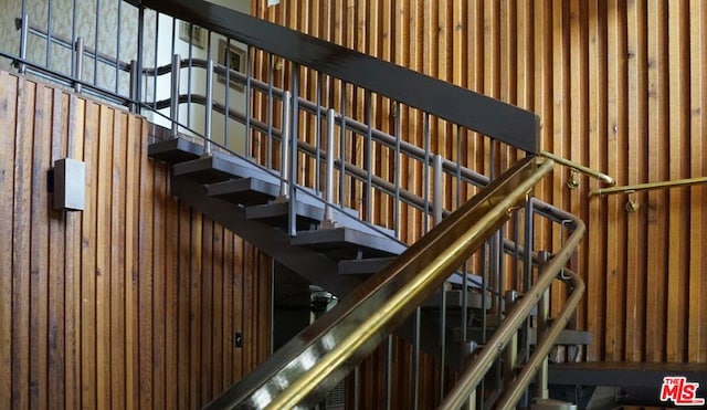 view of staircase