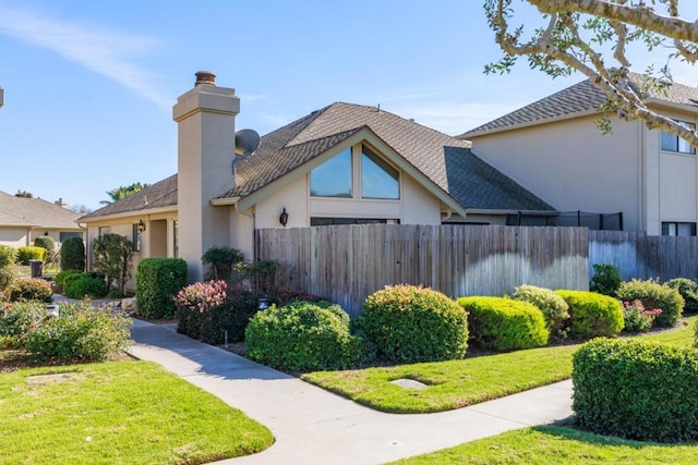 exterior space featuring a yard