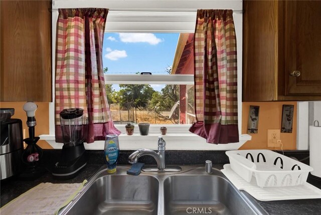 interior details with sink