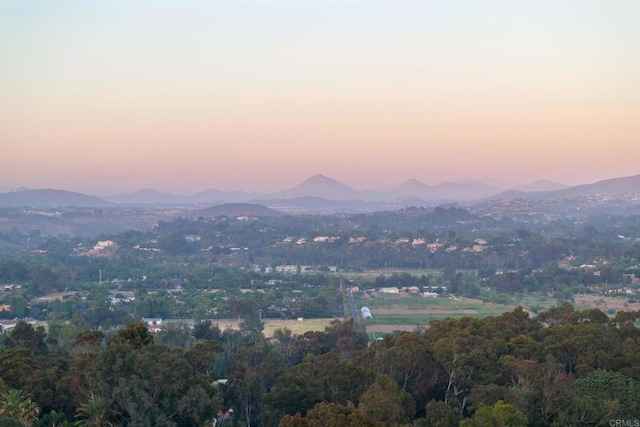 view of mountain feature