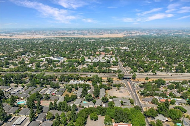 aerial view