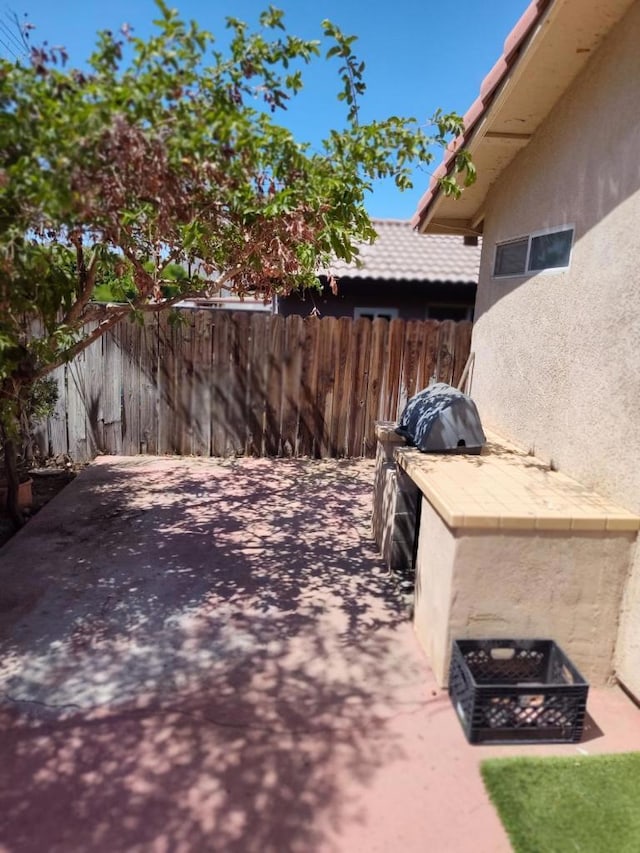 view of patio