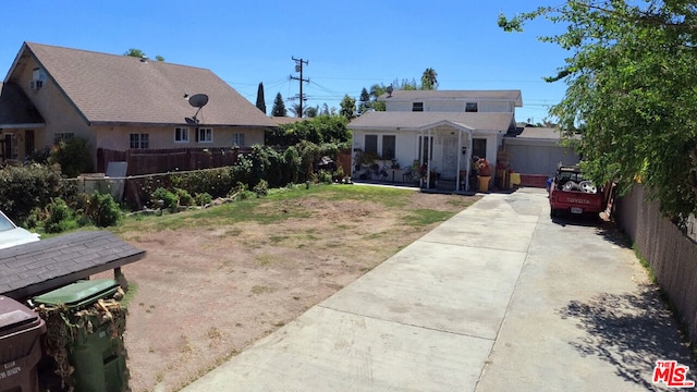 view of rear view of house