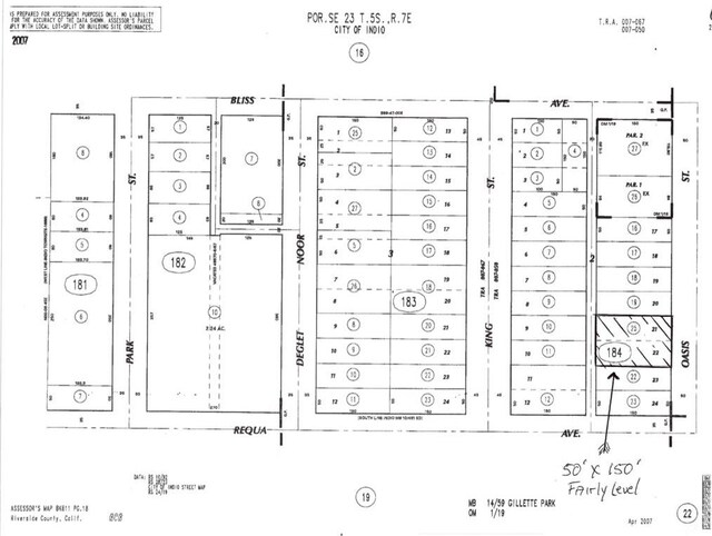 Listing photo 2 for LOT21 Oasis St, Indio CA 92201