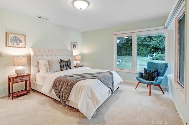 bedroom featuring carpet floors