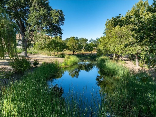 property view of water