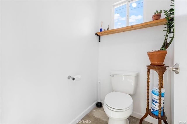 bathroom with toilet