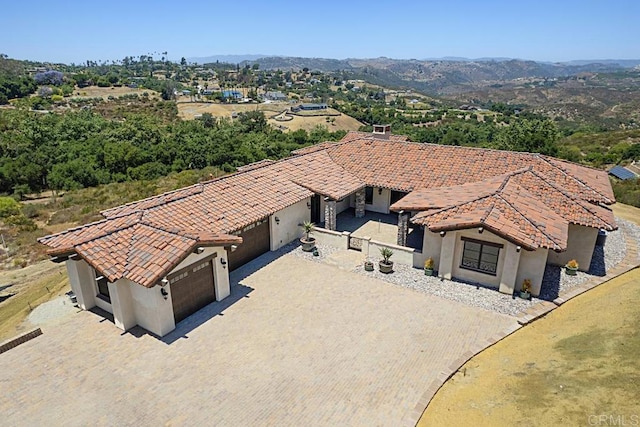 drone / aerial view