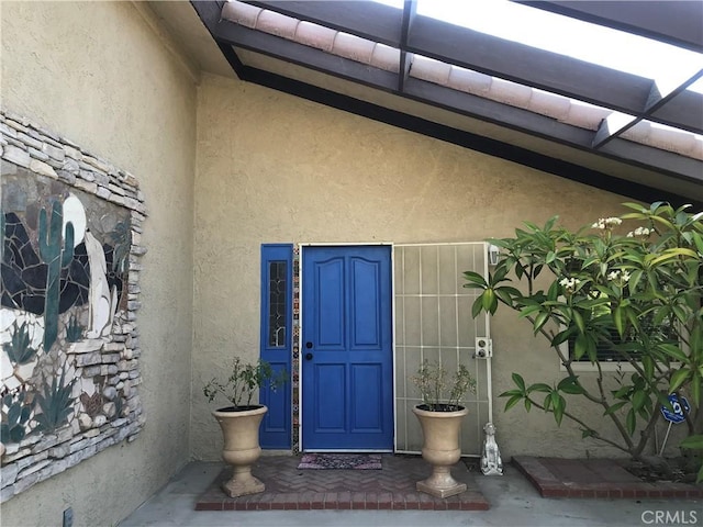 52307 Avenida Vallejo Ln, Quinta, CA 92253 - view of exterior entry with stucco siding