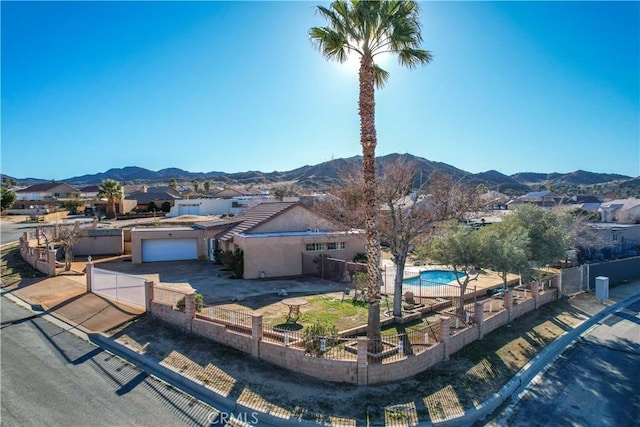 property view of mountains