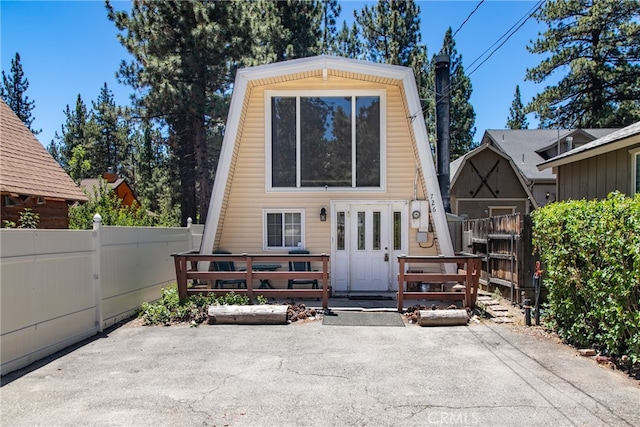 exterior space with a patio area