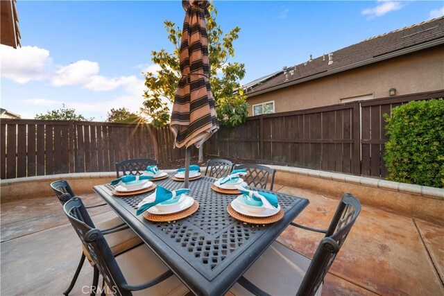 view of patio / terrace