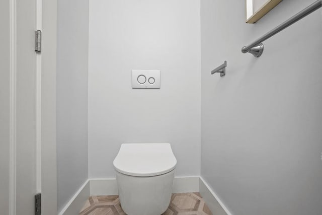 bathroom with toilet